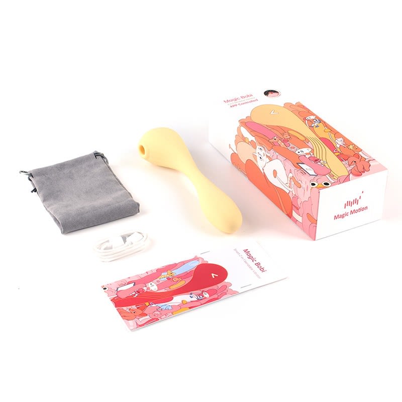 VIBRADOR Y SUCCIONADOR CON APP MAGIC BOBI4