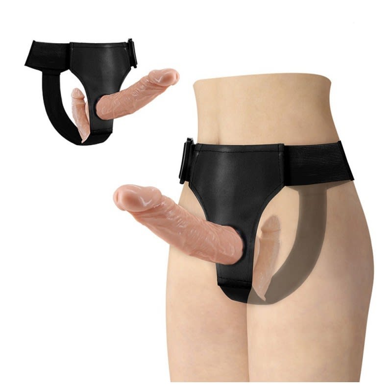 ARNES CON DILDO DOBLE 7.1 BAILE3