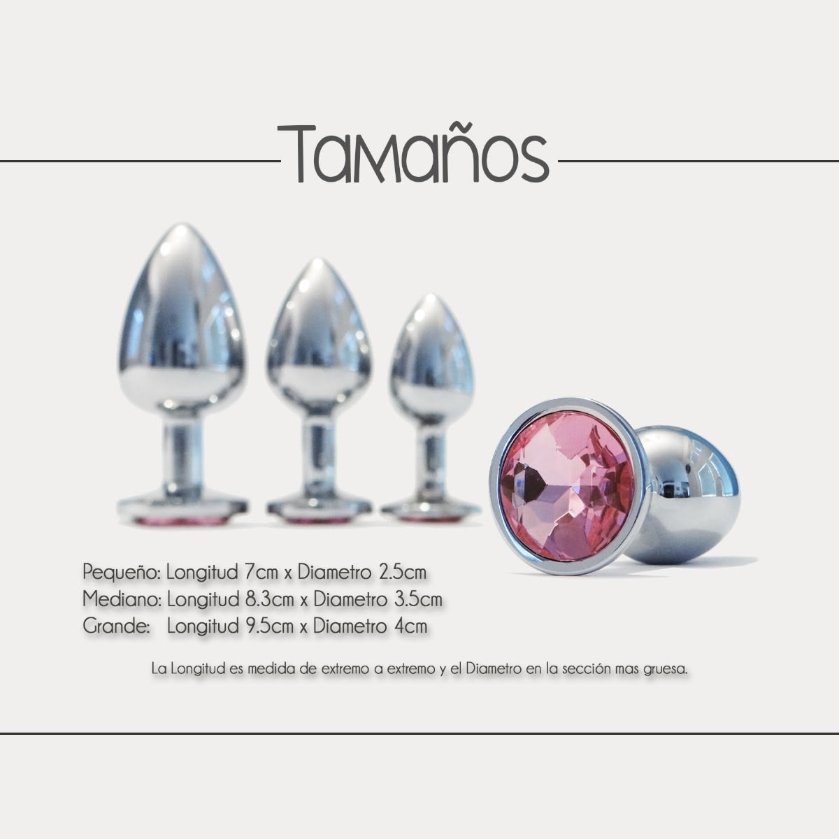 PLUG ANAL METALICO TM2