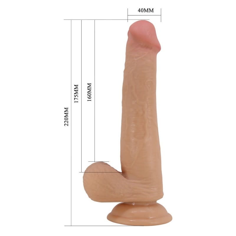 DILDO TALLEN Realista Piel Deslizable 8.7