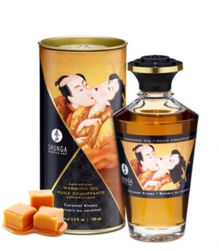 LUBRICANTE COMESTIBLE EFECTO TERMICO CARAMELO SHUNGA1