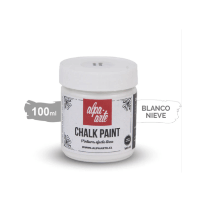 Pintura Tiza 100 ml (Chalk Paint) – BLANCO1