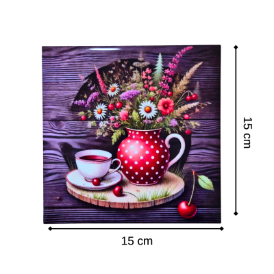 Ceramica con diseño 15x15cm  CBZ191