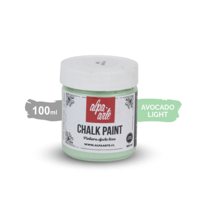 Pintura Tiza 100 ml (Chalk Paint) – AVOCADO LIGHT1
