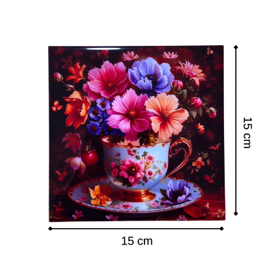 Ceramica con diseño 15x15cm  CBZ211
