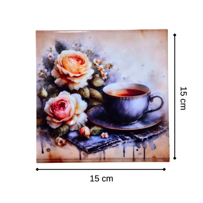 Ceramica con diseño 15x15cm  CBZ231