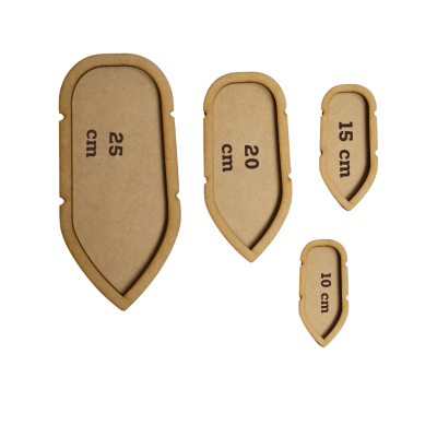 Pack 4 moldes de hojas de macrame (Pluma)1