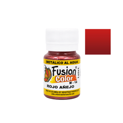 Pintura Metálica 30ml – Rojo Añejo1
