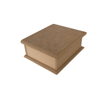 Caja con tapa bisagra 17cm x 14cm x 5cm1