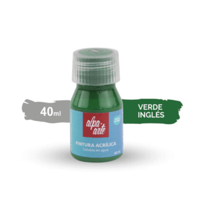 Pintura Acrílica 40 ml – VERDE INGLES1