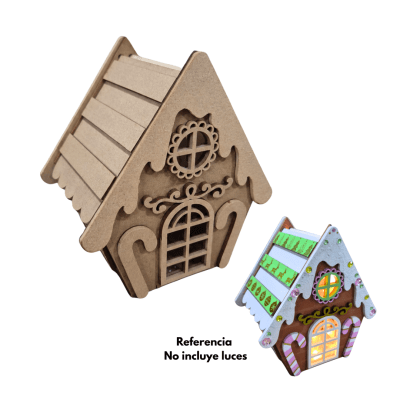 Casa Jengibre 9cm x 9cm x 16cm1