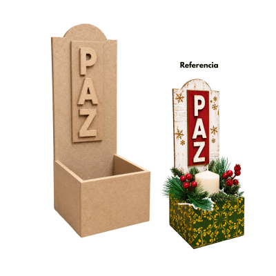 Organizador canasta (incluye palabra PAZ)1
