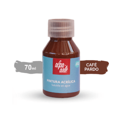 Pintura Acrílica 70 ml – CAFÉ PARDO1