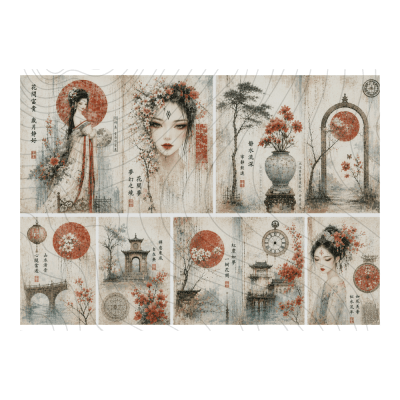 Papel Seda 50x70cm BZ061