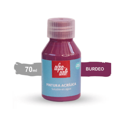 Pintura Acrílica 70 ml – BURDEO1