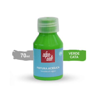 Pintura Acrílica 70 ml – VERDE CATA1