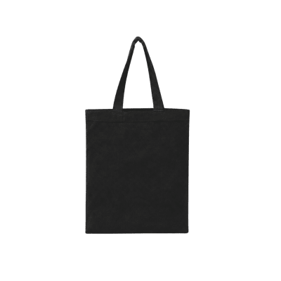 Bolsa de algodón chica 30x24 (cm) NEGRA1