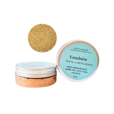 Emulsión Textil Metalizada – Bronce1