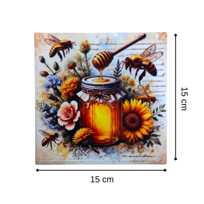 Ceramica con diseño 15x15cm CBZ111