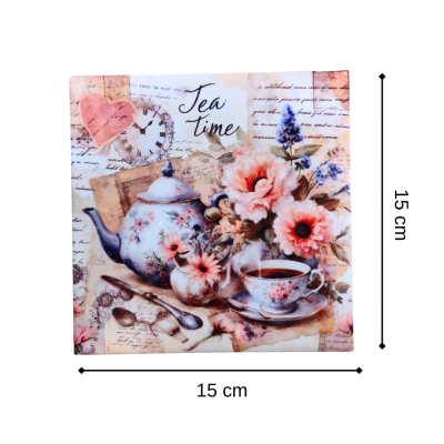 Ceramica con diseño 15x15cm CBZ161