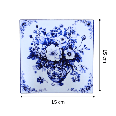 Ceramica con diseño 15x15cm CBZ61