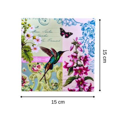 Ceramica con diseño 15x15cm CBZ91