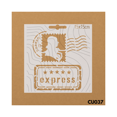 Estencil 15x15cm CU0371