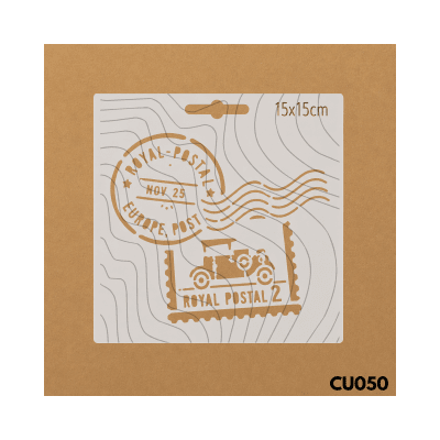 Estencil 15x15cm CU0501