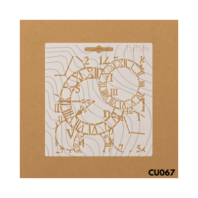 Estencil 15x15cm CU0671