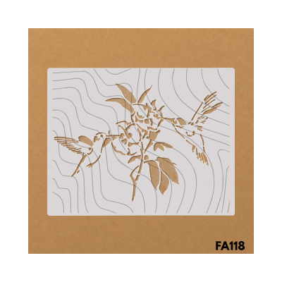 Estencil 15x20cm FA1181