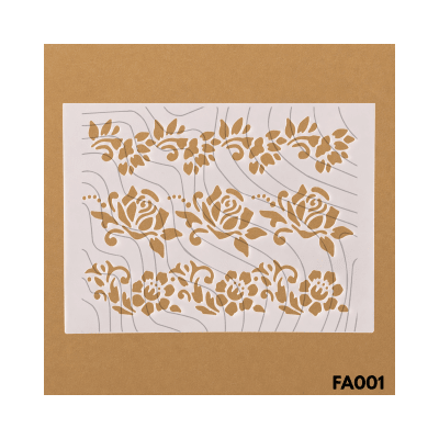 Estencil 15x20cm FA0011