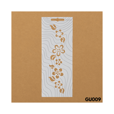 Estencil 10x25cm GU0091