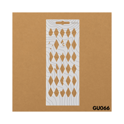 Estencil 10x25cm GU0661