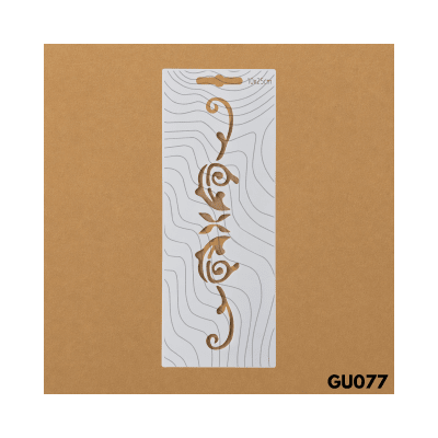 Estencil 10x25cm GU0771