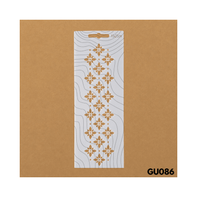 Estencil 10x25cm GU0861