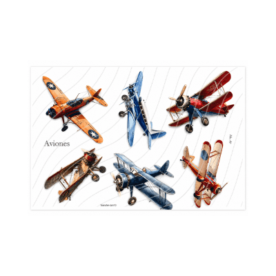 Transfer Multisuperficie 20cm x 30cm  BZ601