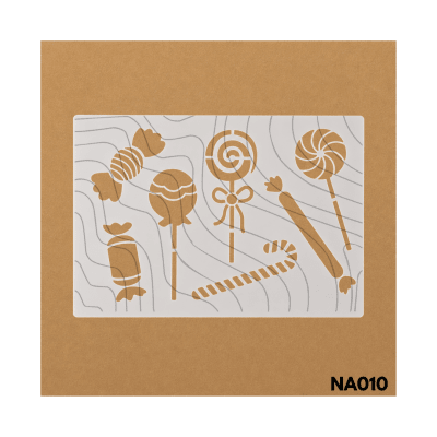 Estencil 15x20cm NA0101