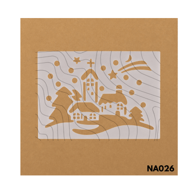 Estencil 15x20cm NA0261