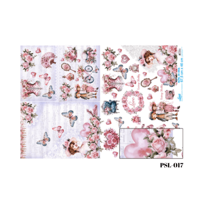 Papel Seda 67cm x 46cm PSL0171