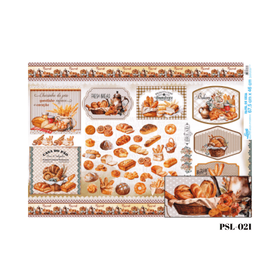 Papel Seda 67cm x 46cm PSL0211