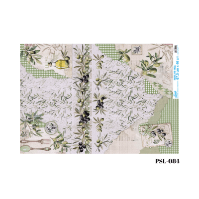 Papel Seda 67cm x 46cm PSL0841