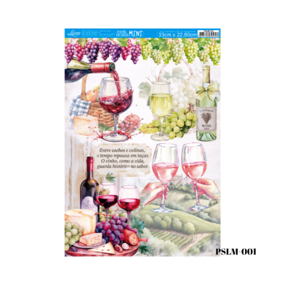 Papel Seda 22cm x 33cm PSLM0011