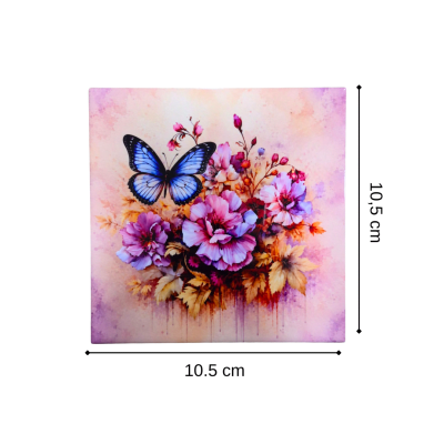 Ceramica con diseño 10,5x10,5cm SBZ131