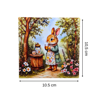 Ceramica con diseño 10,5x10,5cm SBZ31