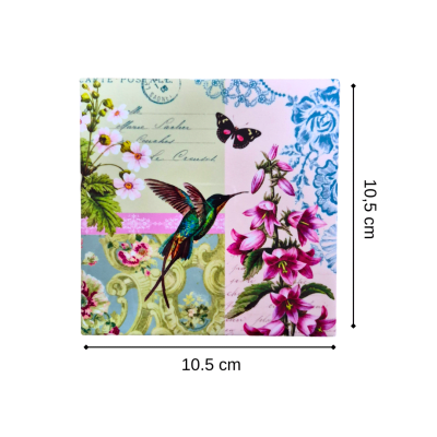 Ceramica con diseño 10,5x10,5cm SBZ81