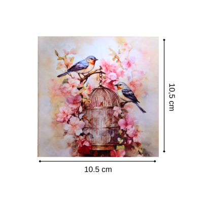 Ceramica con diseño 10,5x10,5cm SBZ91
