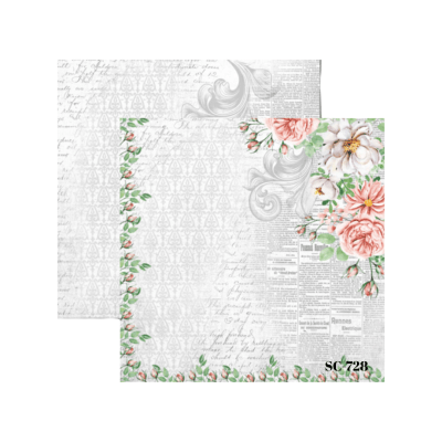 Papel Scrap 30.5x30.5 cm SC7282