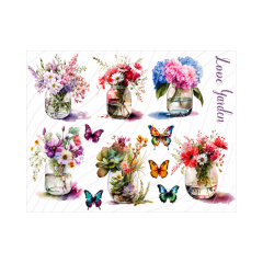Transfer Multisuperficie 20cm x 30cm  BZ02