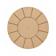 Reloj segmentado 35cm diametro