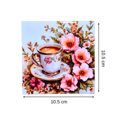 Ceramica con diseño 10,5x10,5cm SBZ17